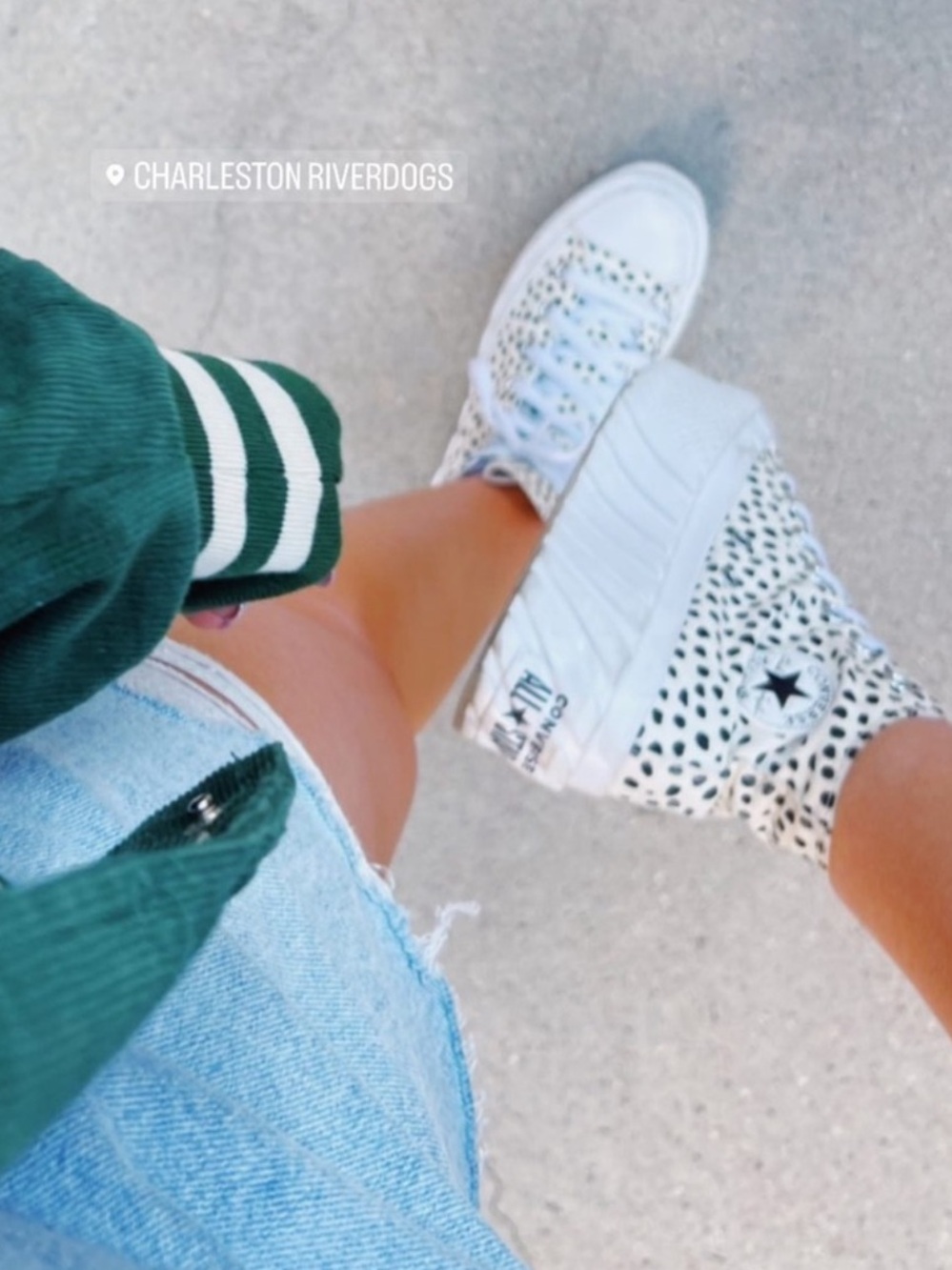 Converse Platform Lift Polka Dot